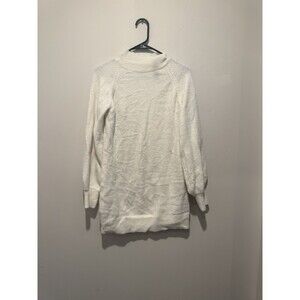 Blue Rain White Sweater M